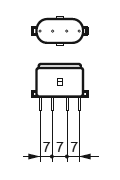 цоколь 2G7 цоколь 2G7
