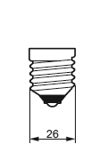 цоколь E26