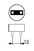 цоколь G13