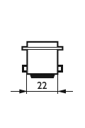 цоколь PX22D